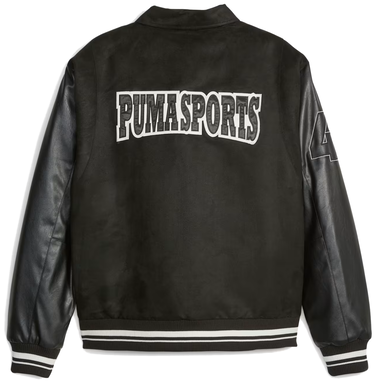 Bomber bunda Puma TEAM Varsity Jacket Čierna | 621788_01, 2