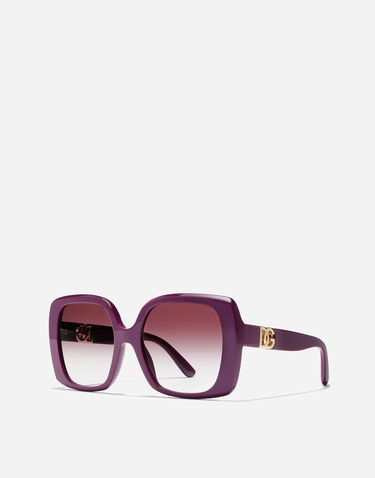 Slnečné okuliare Dolce & Gabbana Dolce & Gabbana Maiolica Gradient Square Sunglasses Fialová | VG4475VP48H9V000, 2