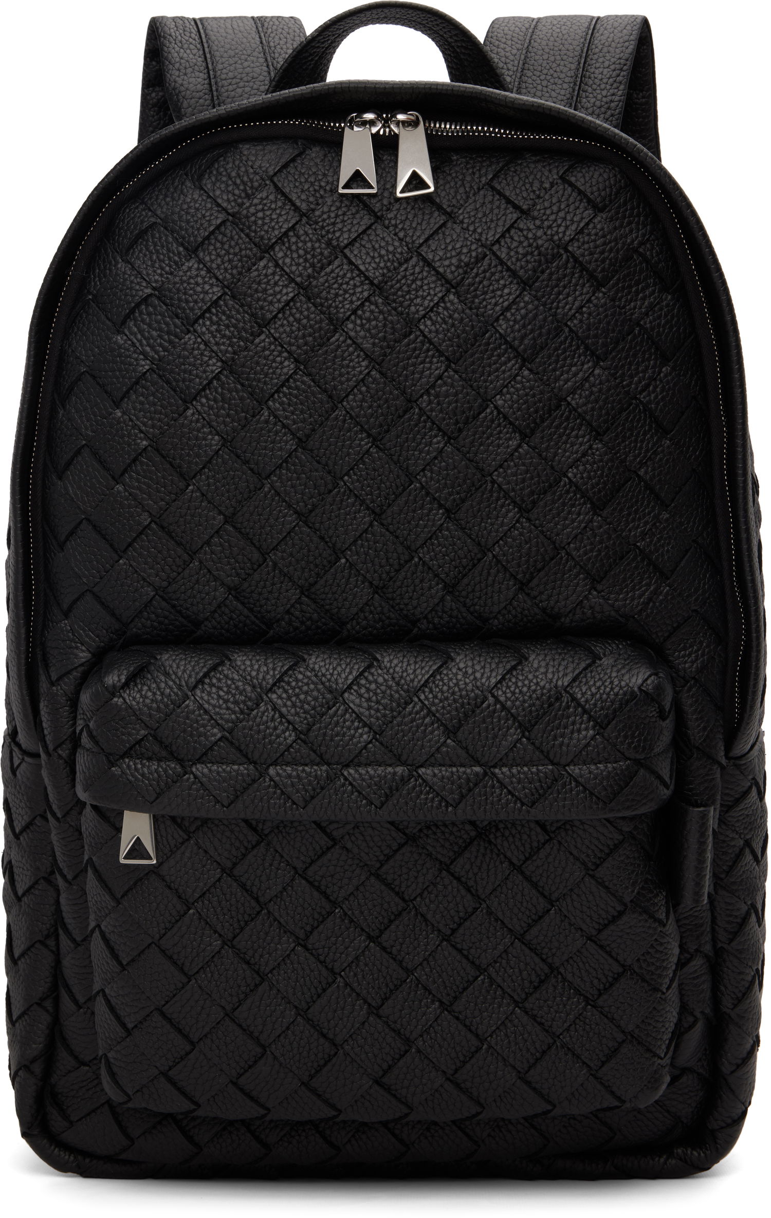 Batoh Bottega Veneta Bottega Veneta Intrecciato Leather Backpack Čierna | 833158V5I528803, 0