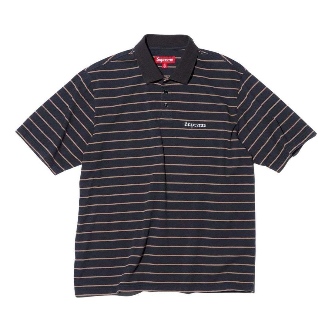 Polo tričko Supreme Melvins Stripe Short Sleeve Polo Čierna | SUP-SS24-221, 0