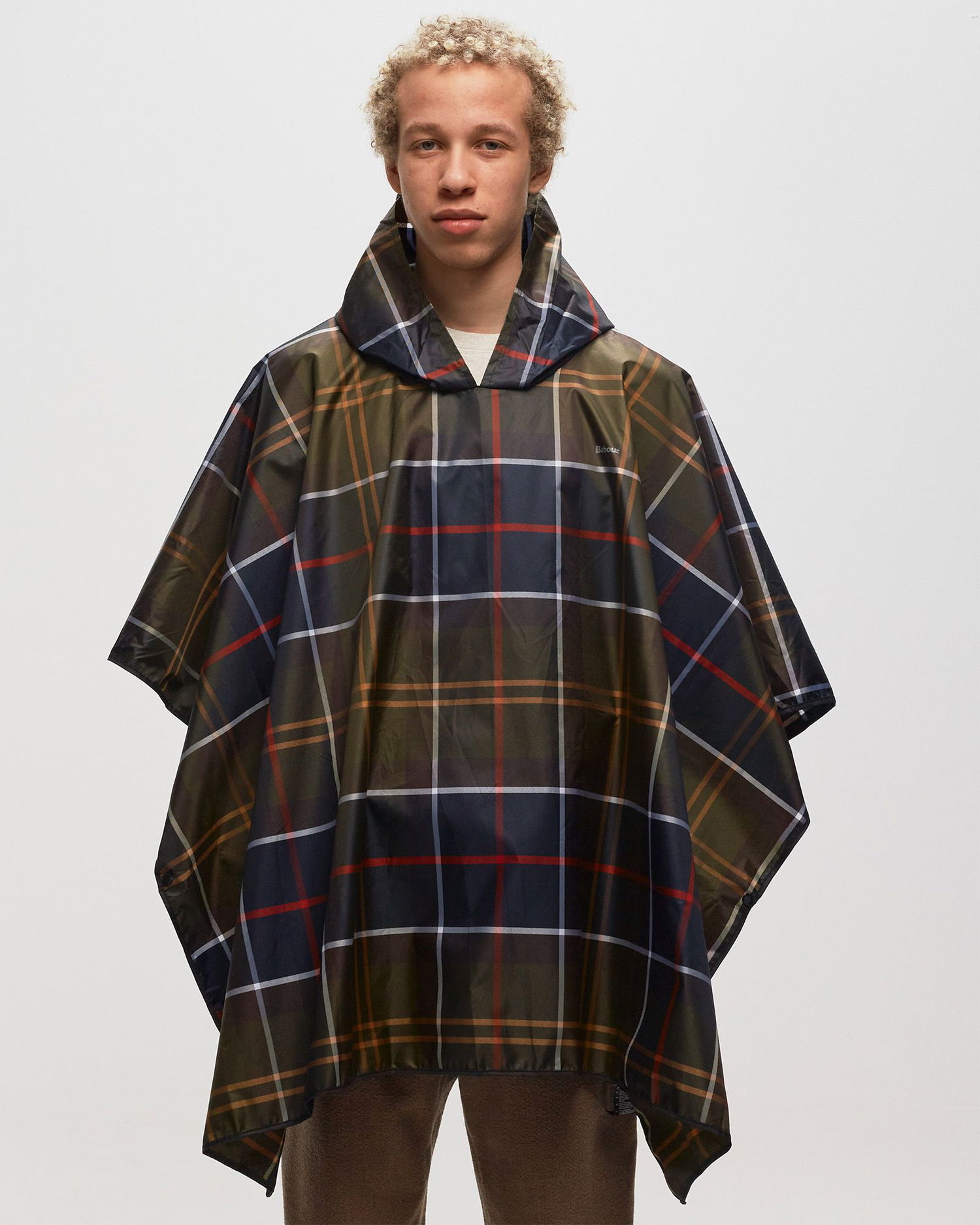 Vetrovka Barbour Showerproof Poncho Zelené | UAC0214TN11, 1