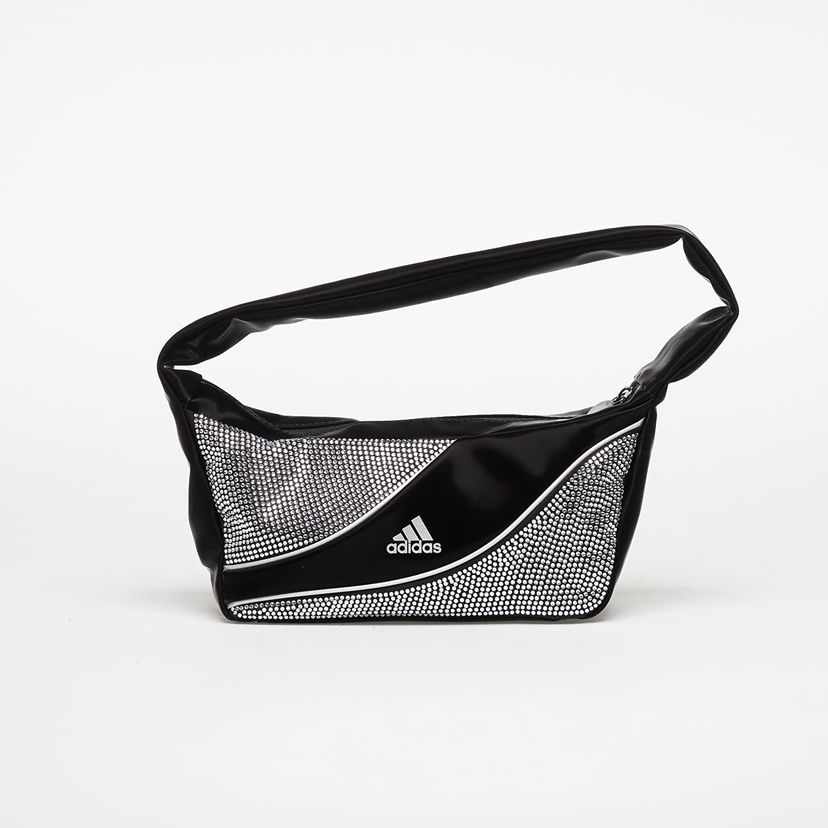 Taška cez rameno adidas Originals Adilenium Season 4 Rhinestone Shoulder Bag Čierna | KF0903