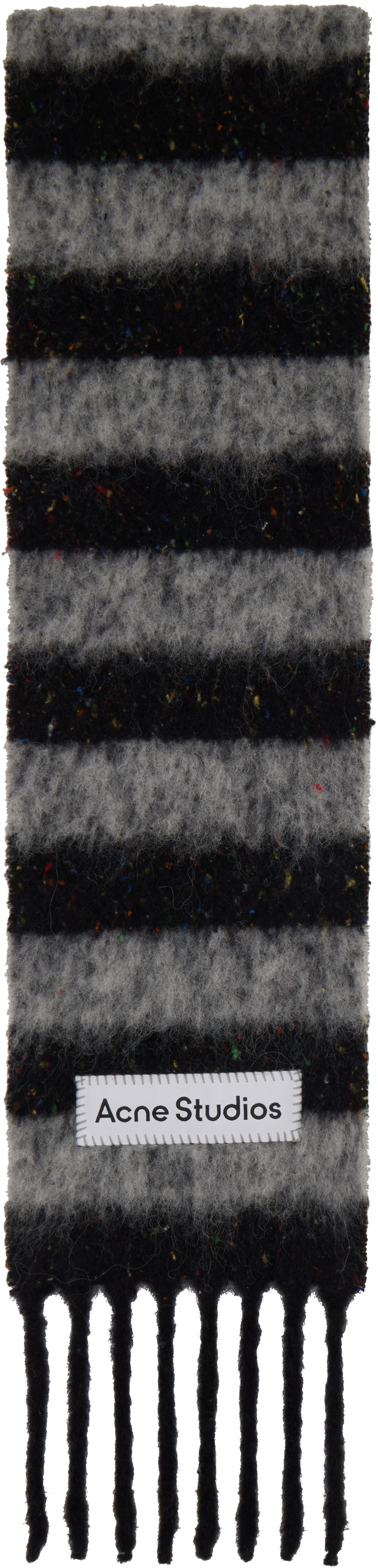Šál Acne Studios Acne Studios Narrow Stripe Alpaca Scarf Rôznofarebný | CA0358-, 0