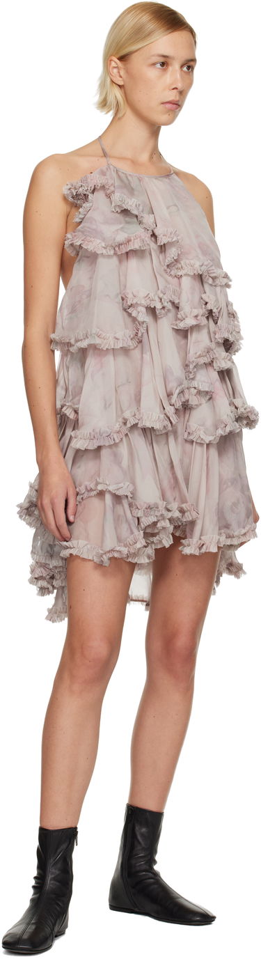 Šaty Collina Strada Forget-Me-Not Halter Ruffled Minidress Rôznofarebný | XX4462, 3