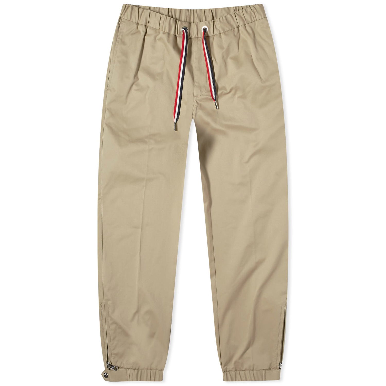 Nohavice Moncler Gabardine Tapered Trouser Béžová | 2A000-41-57448-202, 0