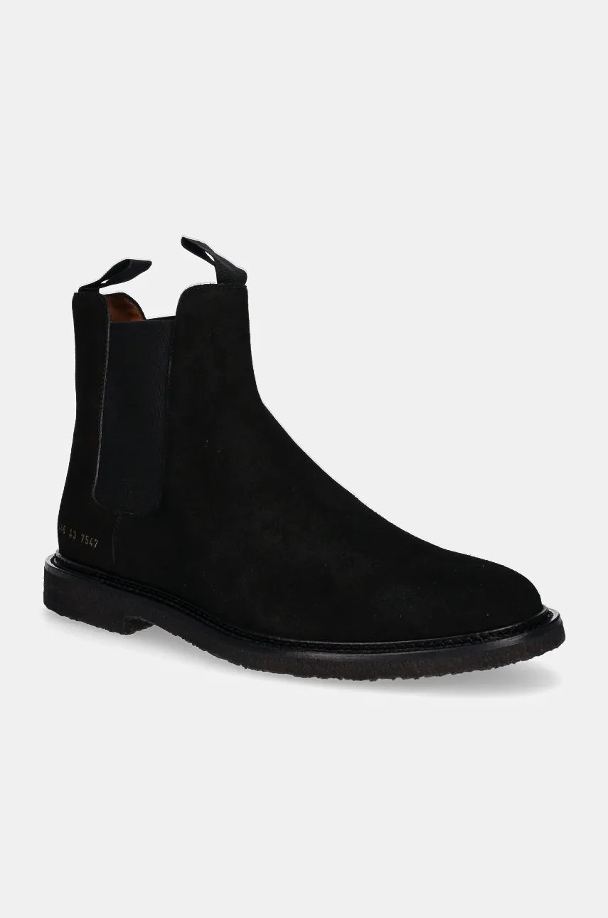 Tenisky a topánky Common Projects Chelsea Waxed Suede Boots Čierna | 2446.7547, 0