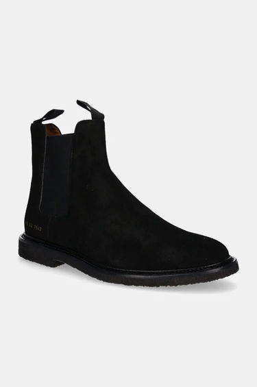 Tenisky a topánky Common Projects Chelsea Waxed Suede Boots Čierna | 2446.7547, 0