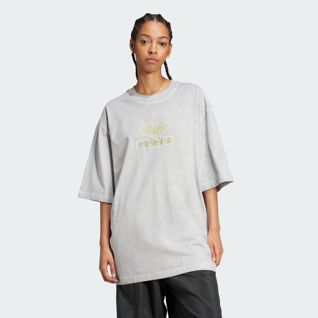 Adilenium Season 2 Washed Oversized Trefoil T-Shirt