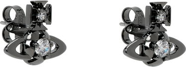 Náušnice Vivienne Westwood Lee Orb Crystal Earrings Čierna | 6201037C-02S104-, 1