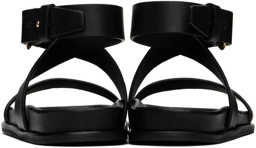 Tenisky a topánky TOTEME The Chunky Leather Sandals Čierna | 243-WAS2047-LE0035, 1