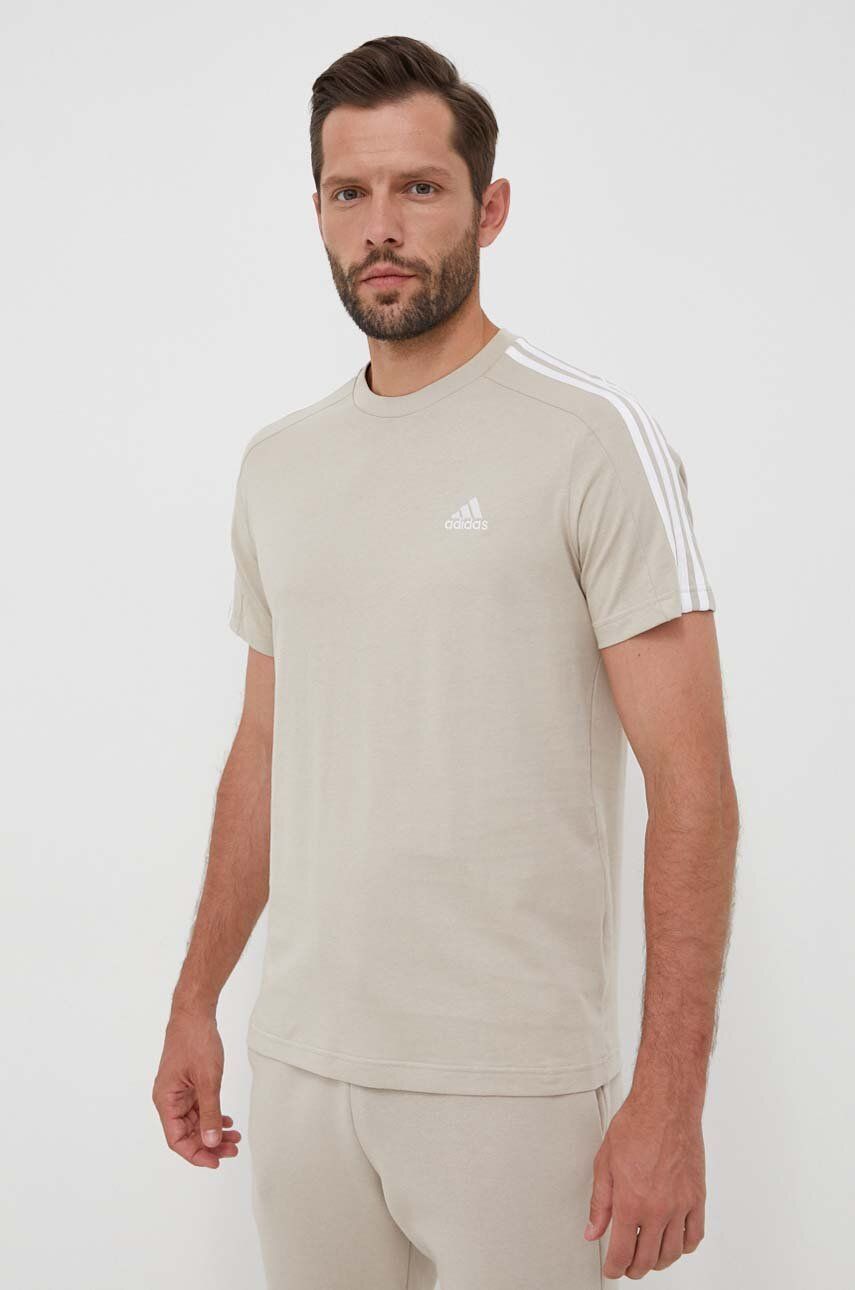 Essentials Single Jersey 3-Stripes Tee