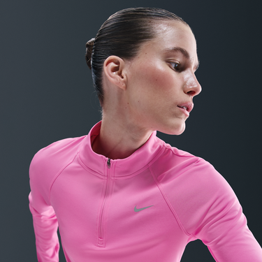 Tričko Nike Tempo Dri-FIT Half-Zip Running Top Ružová | HV2842-675, 3