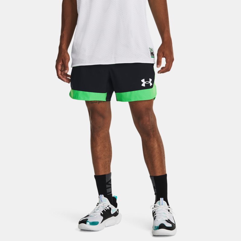Šortky Under Armour Baseline Shorts Zelené | 1380302-002, 0