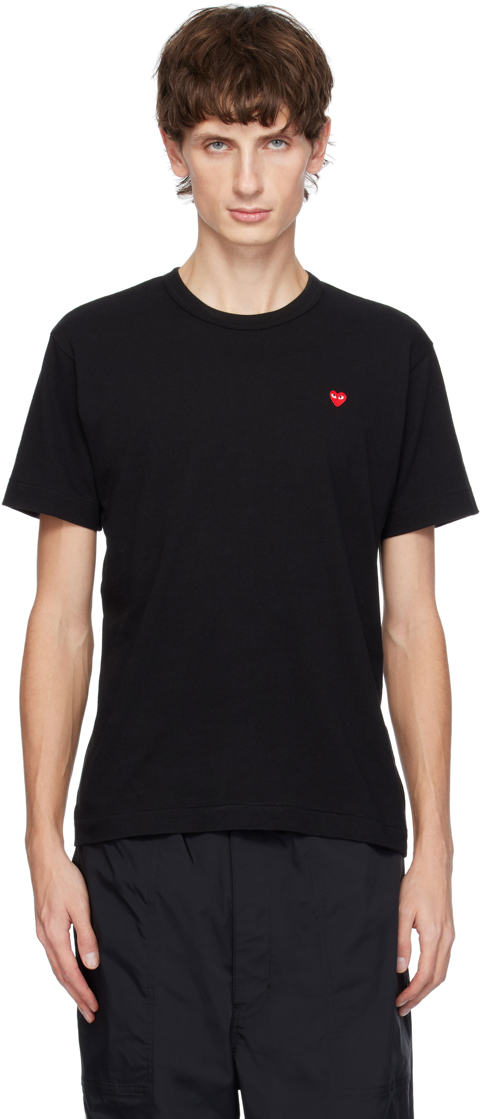 Mini Heart Black T-Shirt