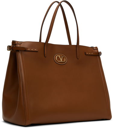 Tote bag Valentino Valentino Garavani Antibes Medium Calfskin Tote Hnedá | 6W2B0R18CVC, 1