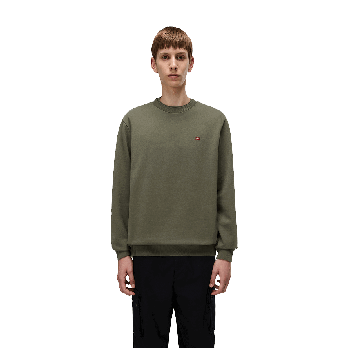 Mikina Napapijri Napapijri Balis Crew Sweatshirt Zelené | NP0A4FQWG0A1, 0