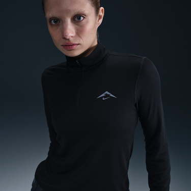 Sveter Nike Nike Trail Long-Sleeve Running Top Čierna | hj2248-010, 3