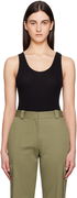 ANINE BING Ginny Ribbed Tank Bodysuit