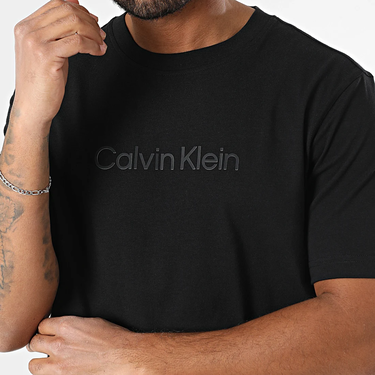 Tričko CALVIN KLEIN Calvin Klein Graphic Short Sleeve T-Shirt Čierna | LVGMS5K182-UB1, 2