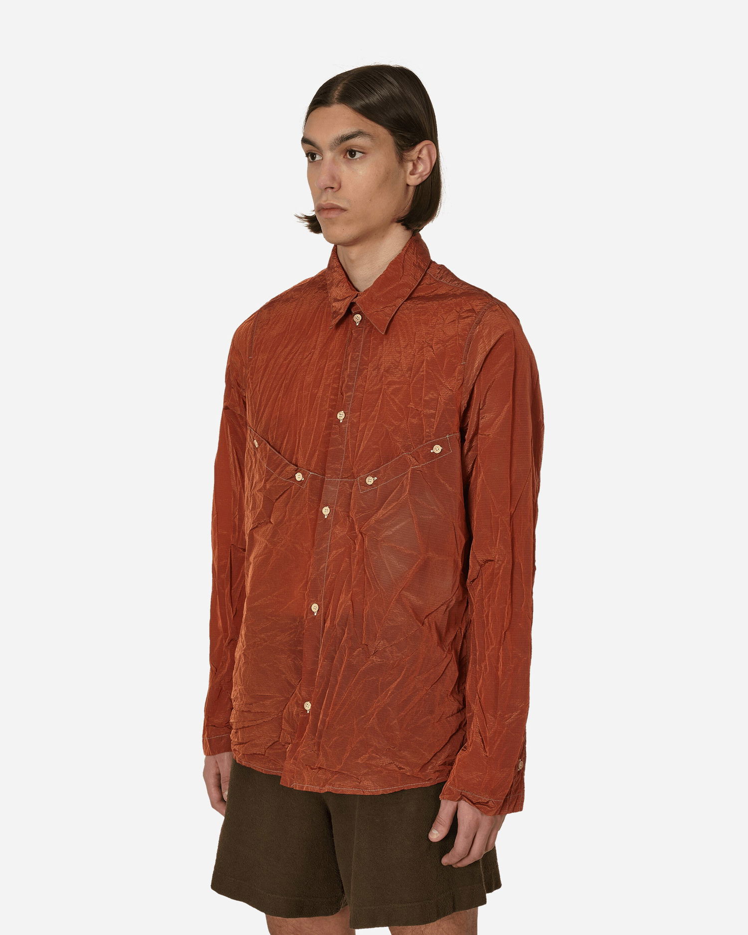 Košeľa Ranra Jor Shirt Červená | AMSS23SH04912245 1245, 1