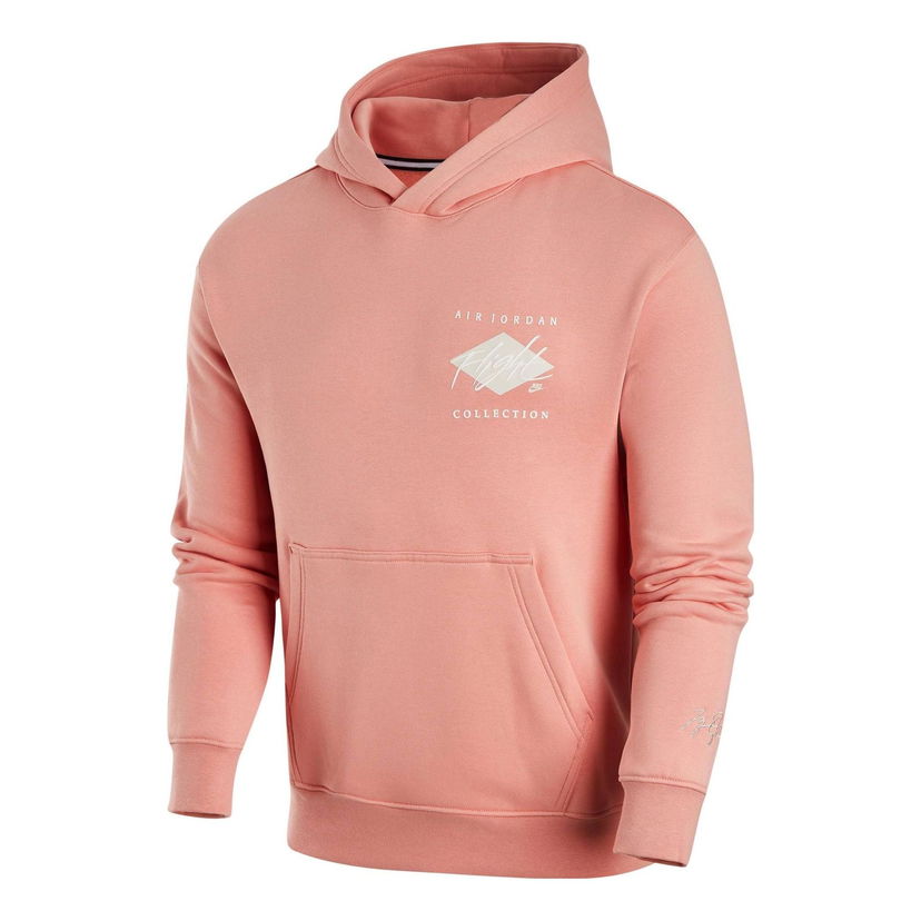 Sveter Jordan Jordan Flight Logo Men's Hoodie Ružová | DH9020-824