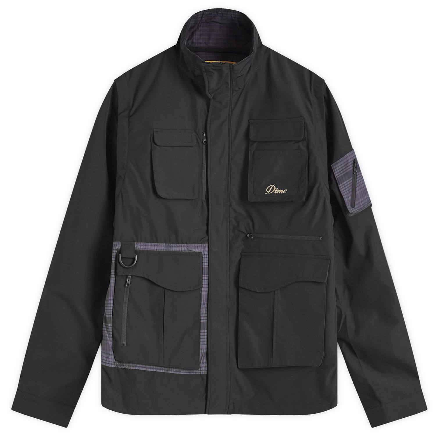 Bunda Dime Zip-Off Fishing Jacket Čierna | DIMEFA241BLK, 0