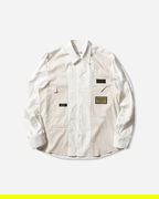 Margiela Six Label Patch Poplin Shirt