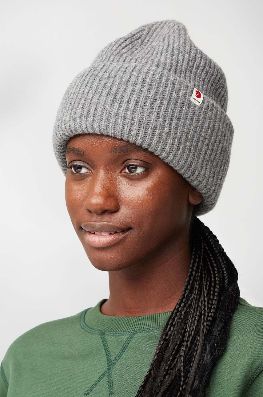Kulicha FJÄLLRÄVEN Heavy Beanie Šedá | F12100006.020, 0