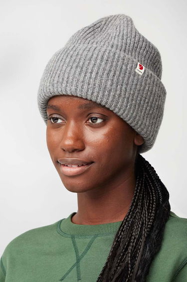 Kulicha FJÄLLRÄVEN Heavy Beanie Šedá | F12100006.020, 0
