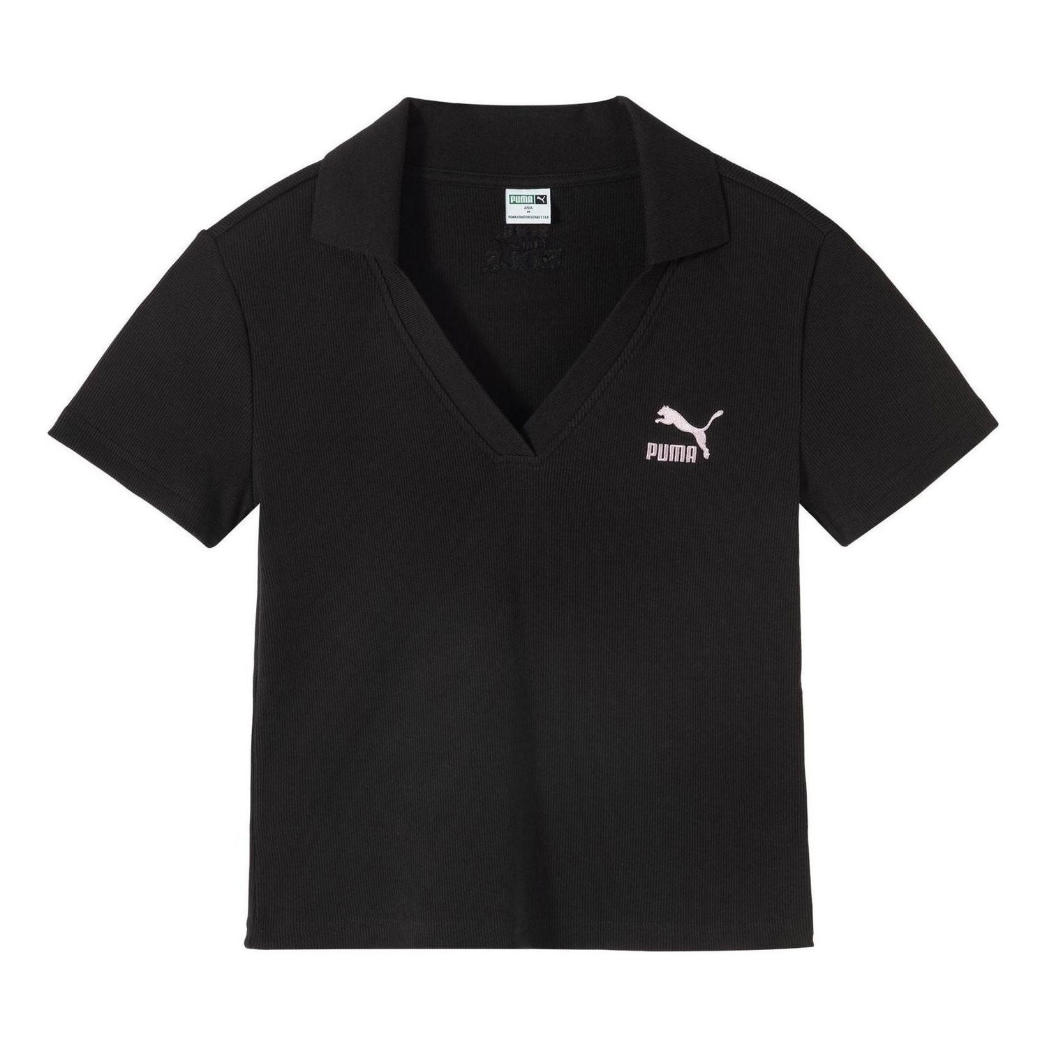 Polo tričko Puma Black Logo Polo Shirt Čierna | 626863-01, 0