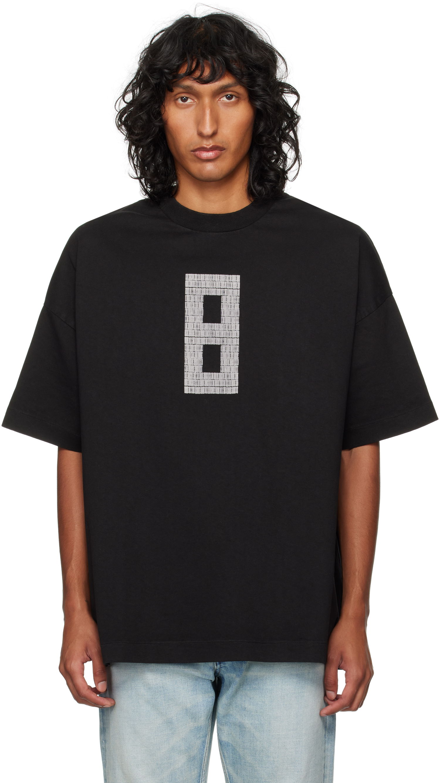 Tričko Fear of God '8' Graphic T-Shirt Čierna | FG24FW50-101558GWJ, 0
