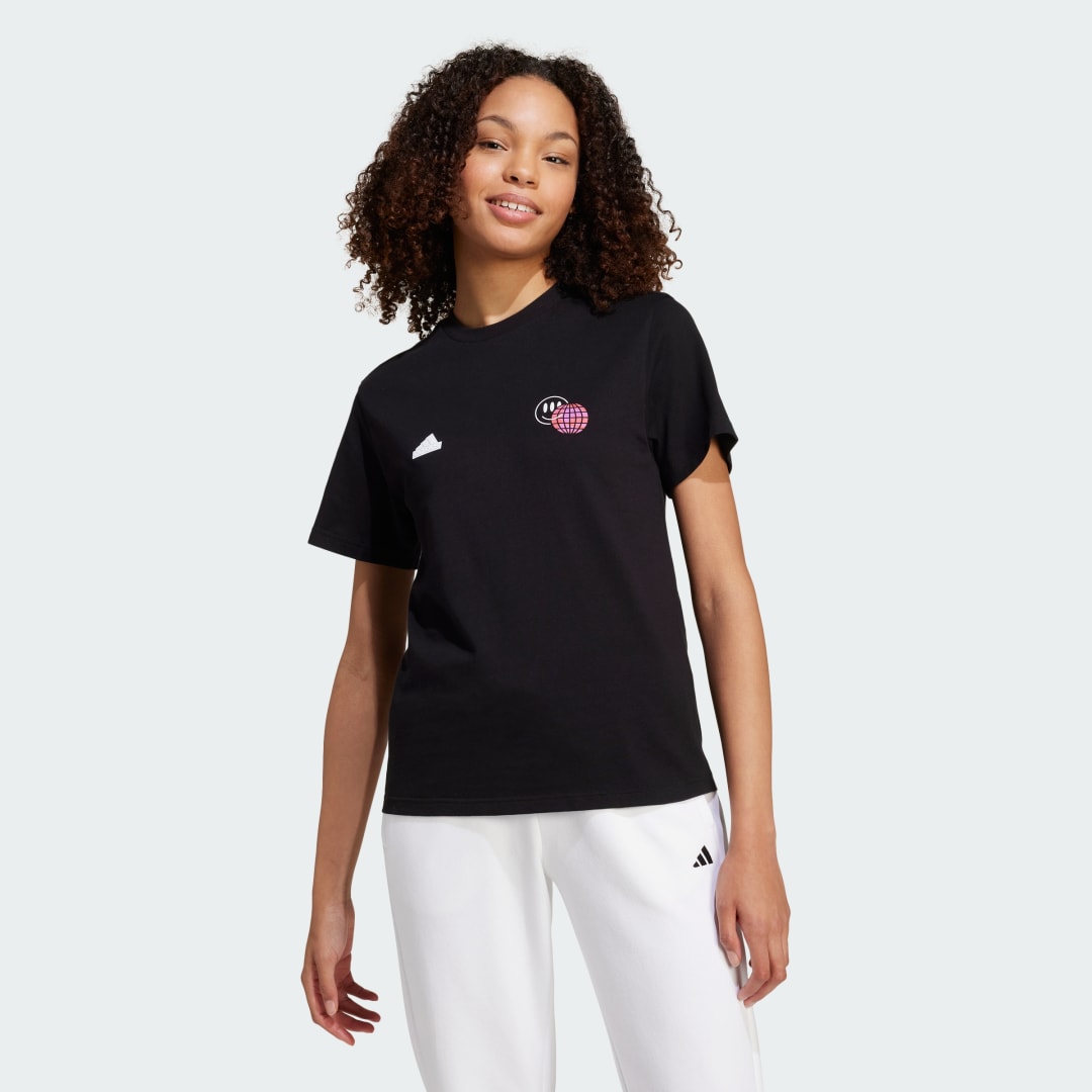 Tričko adidas Performance House of Tiro Graphic Tee Čierna | IW5180, 0