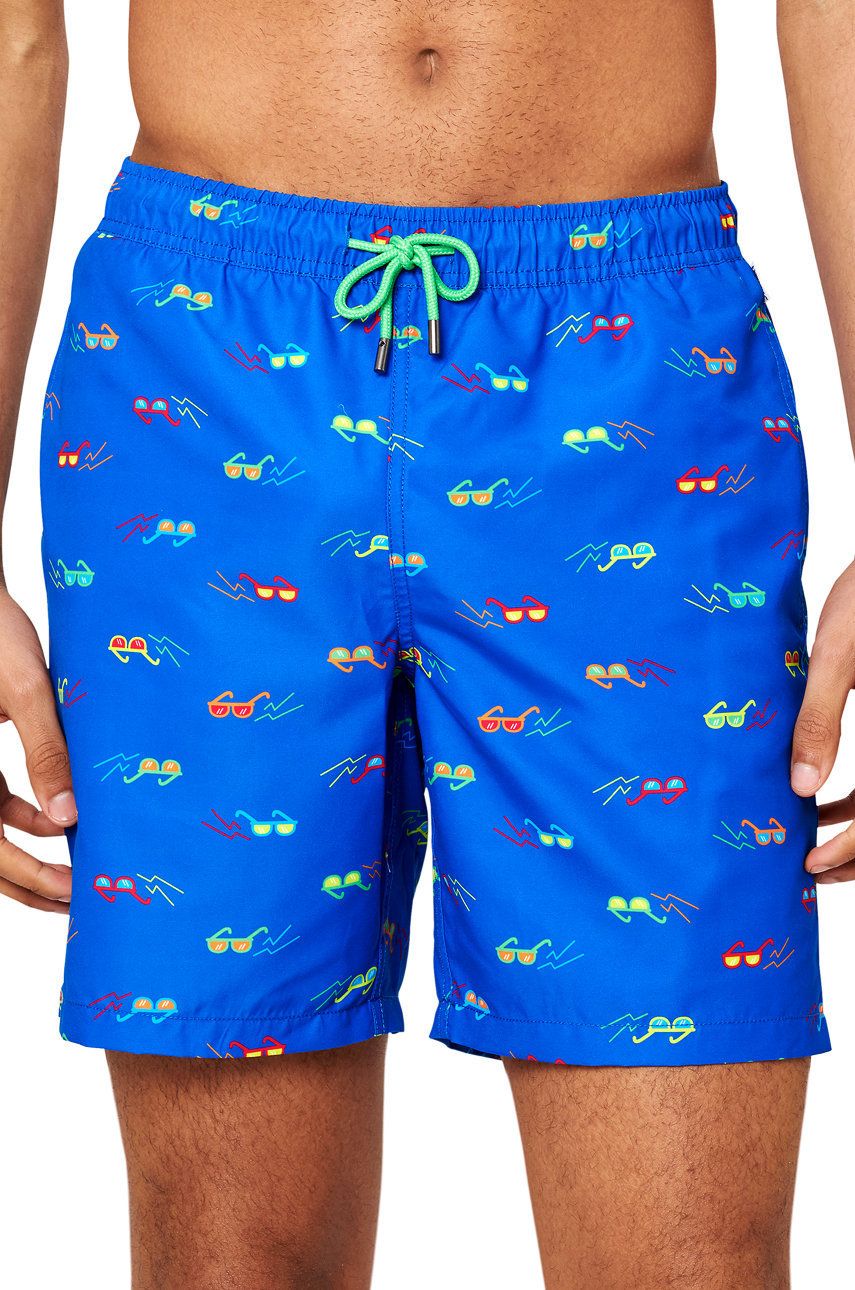 Plavky Happy Socks Sunny Days Swim Shorts Modrá | SUD123.6300, 0