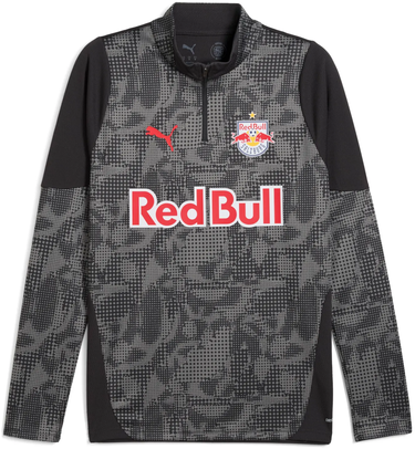 Tričko Puma Red Bull Salzburg Training 1/4 Zip Top Čierna | 781755-17, 0