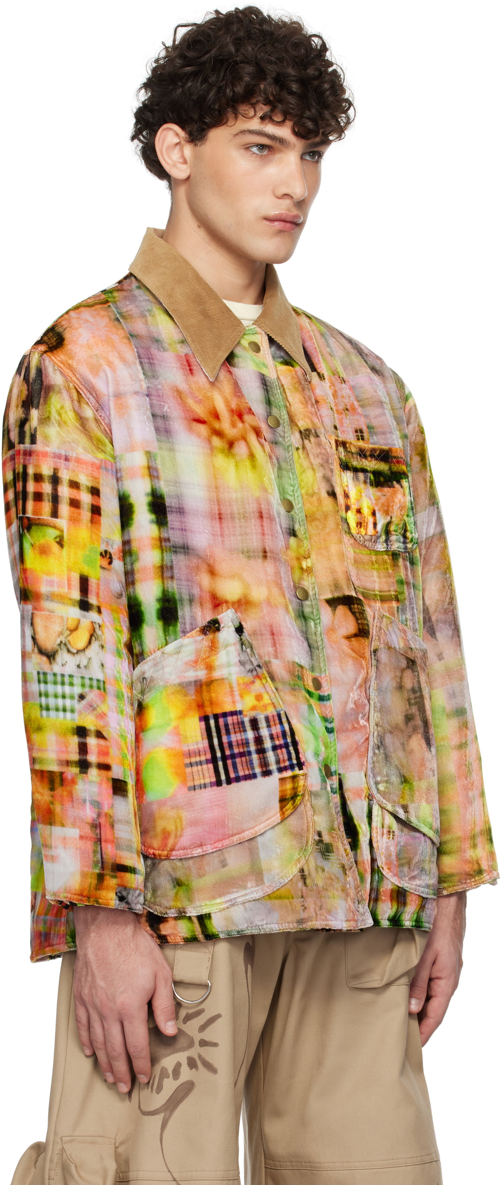 Collina Strada Plaid Fleece Stable Jacket