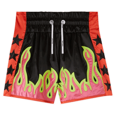 Šortky Palm Angels Burning Fighter Short Čierna | PMCB028F22FAB0011032, 0