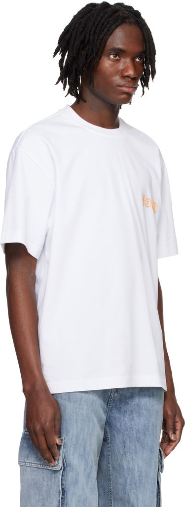 Tričko Solid Homme Solid Homme Embroidered Graphic T-Shirt Biela | S251TS71, 1