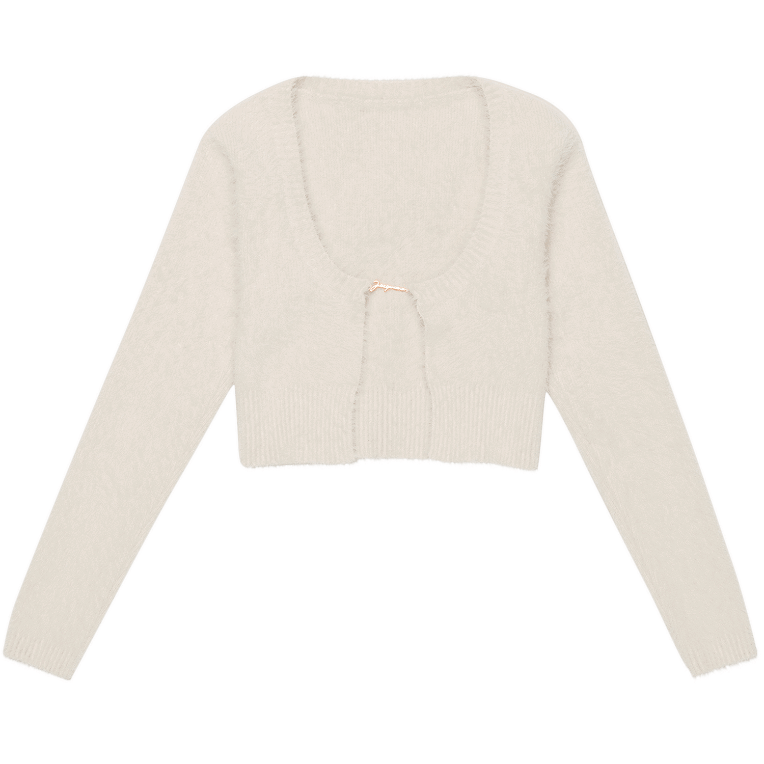 Sveter Jacquemus La Maille Neve Manches Cardigan Béžová | 223KN010 2380 110, 0