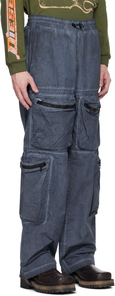 Cargo nohavice Diesel P-Noode-A Cargo Pants Modrá | A16211-0IQAX-8AT, 1