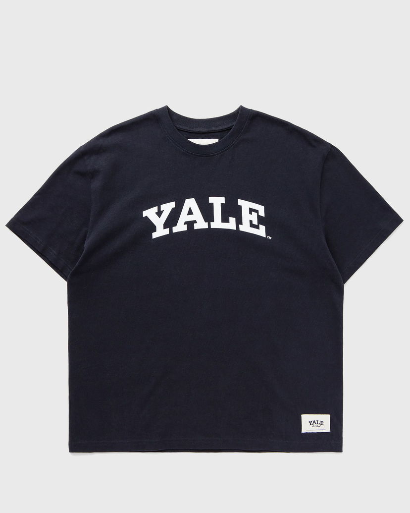 Tričko Les Deux Yale Logo T-Shirt Modrá | COL101095-460460