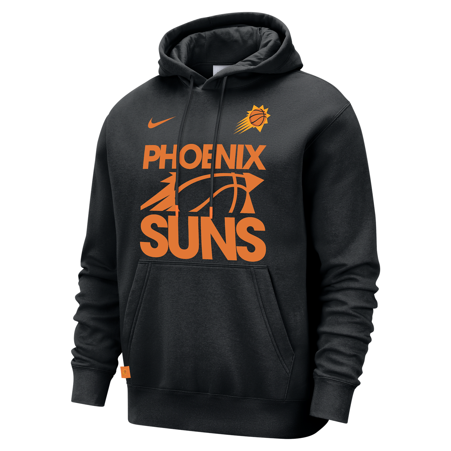 Mikina Nike Nike NBA Phoenix Suns Club Courtside Hoodie Čierna | FZ7699-010, 0