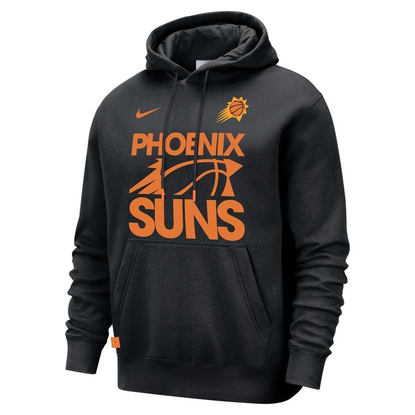 Mikina Nike Nike NBA Phoenix Suns Club Courtside Hoodie Čierna | FZ7699-010
