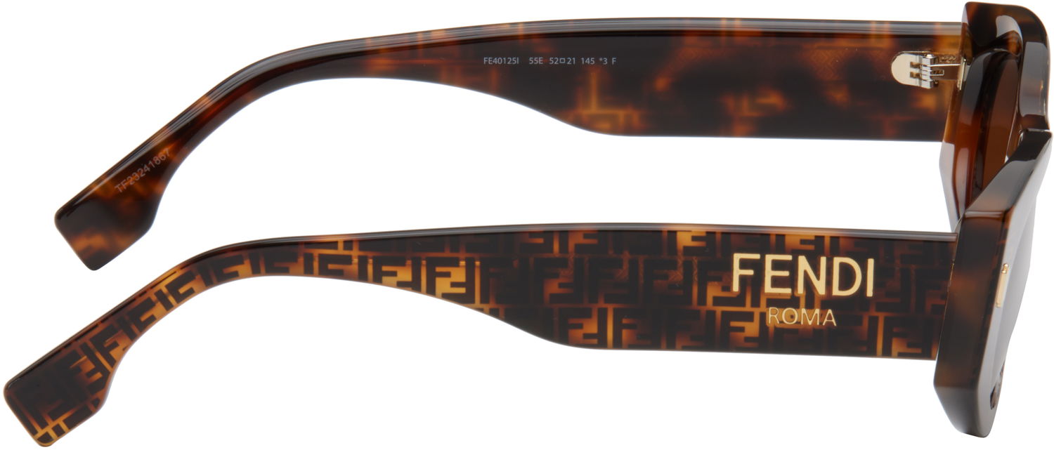 Slnečné okuliare FENDI Roma Sunglasses Hnedá | FE40125IW5255E 192337191367, 1