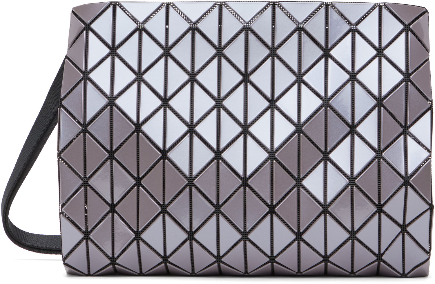 Taška cez rameno BAO BAO ISSEY MIYAKE Issey Miyake Bao Bao Row Metallic Crossbody Bag Šedá | BB56AG463, 0