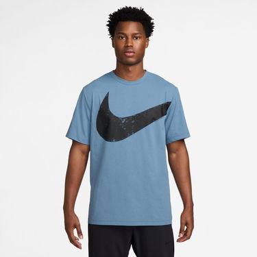 Tričko Nike Swoosh Graphic T-Shirt Modrá | FZ1064-429, 0