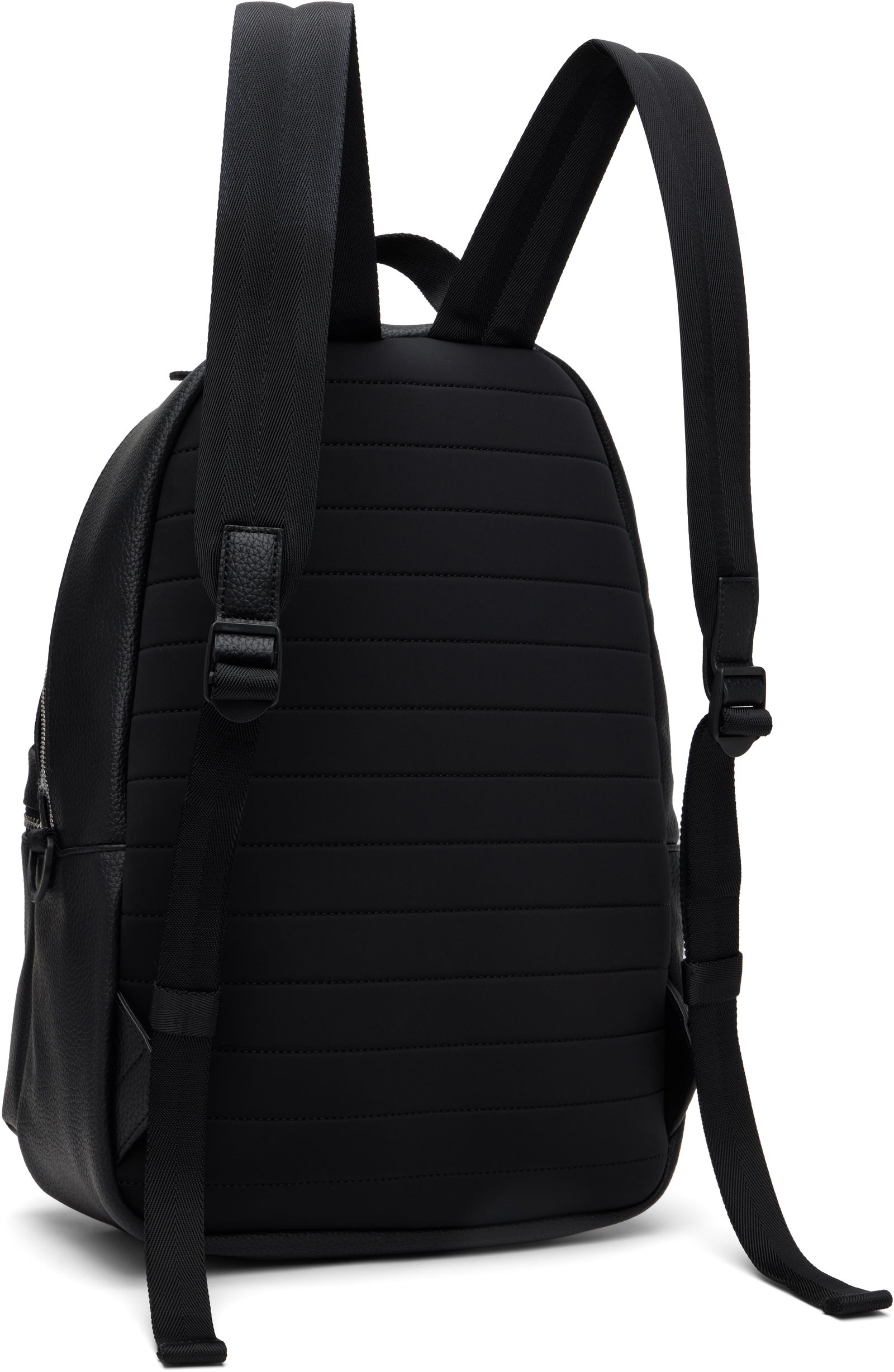 Faux-Leather Backpack