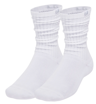 Ponožky Under Armour Sportstyle Scrunch Crew Socks Biela | 1390129-100, 0