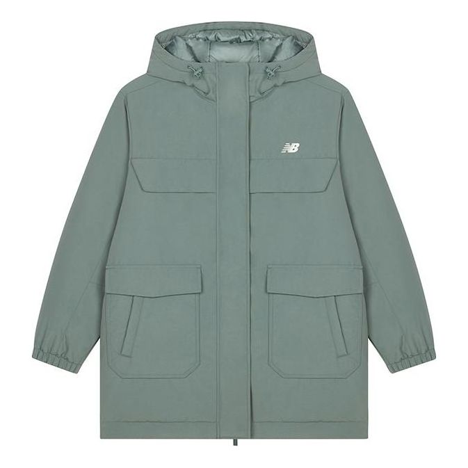 Bunda New Balance Long Down Jacket Zelené | AWJ33332-DKJ
