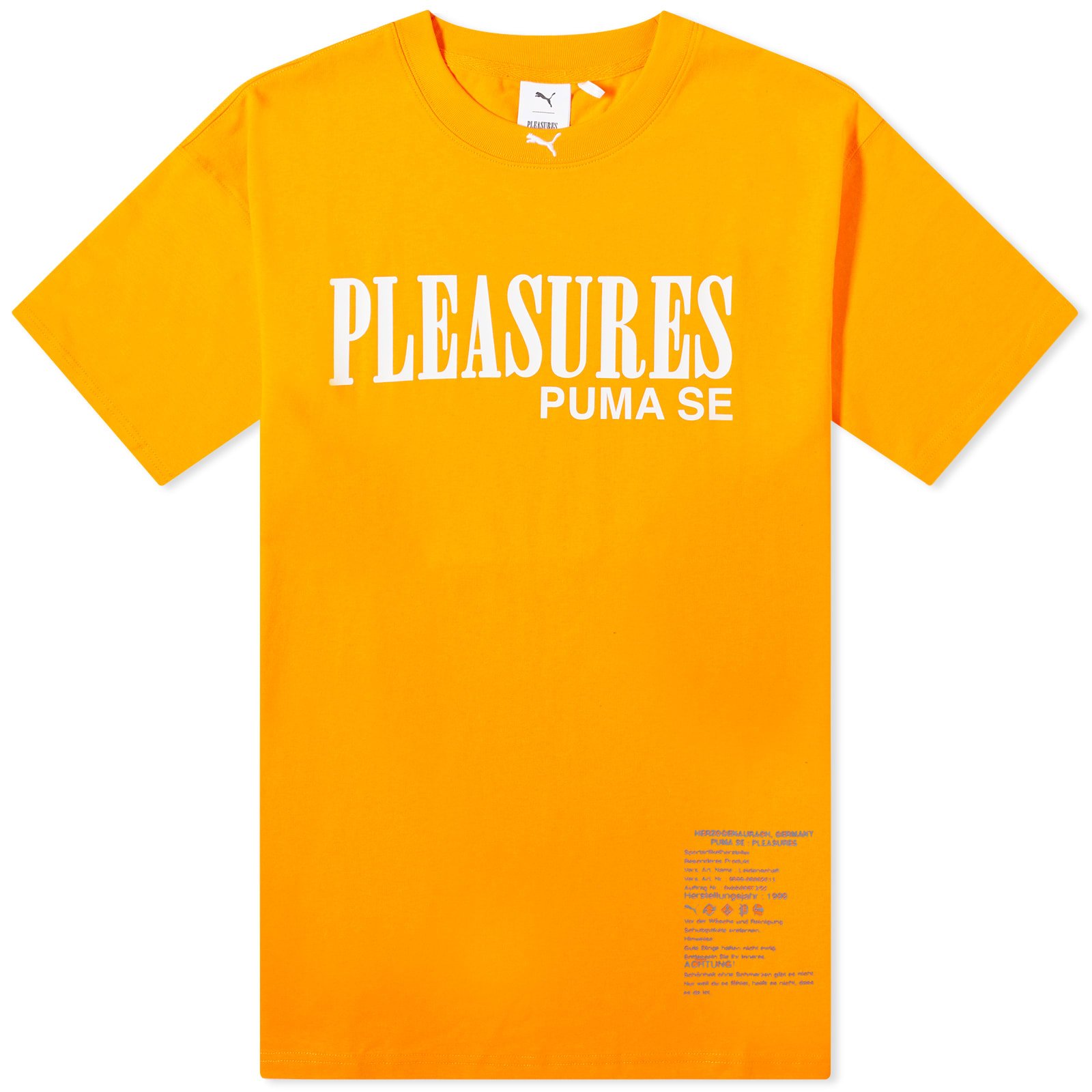 x Pleasures Typo