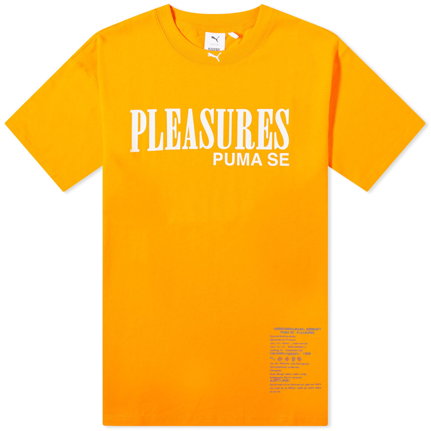 Tričko Puma x Pleasures Typo Oranžová | 620878-73, 0